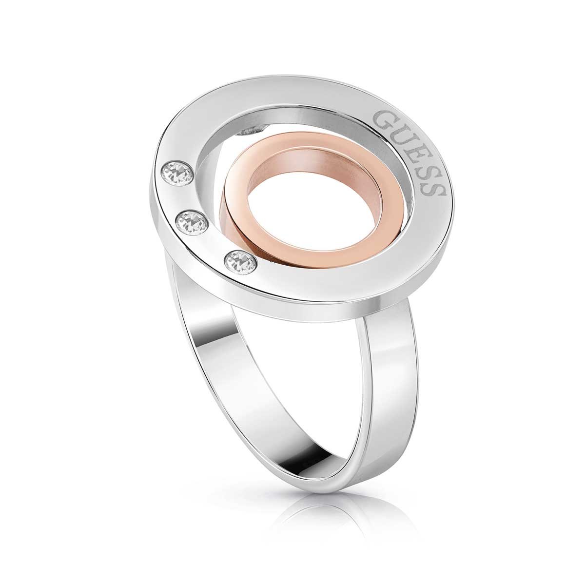 Anillo Eternal Circles Plata Guess