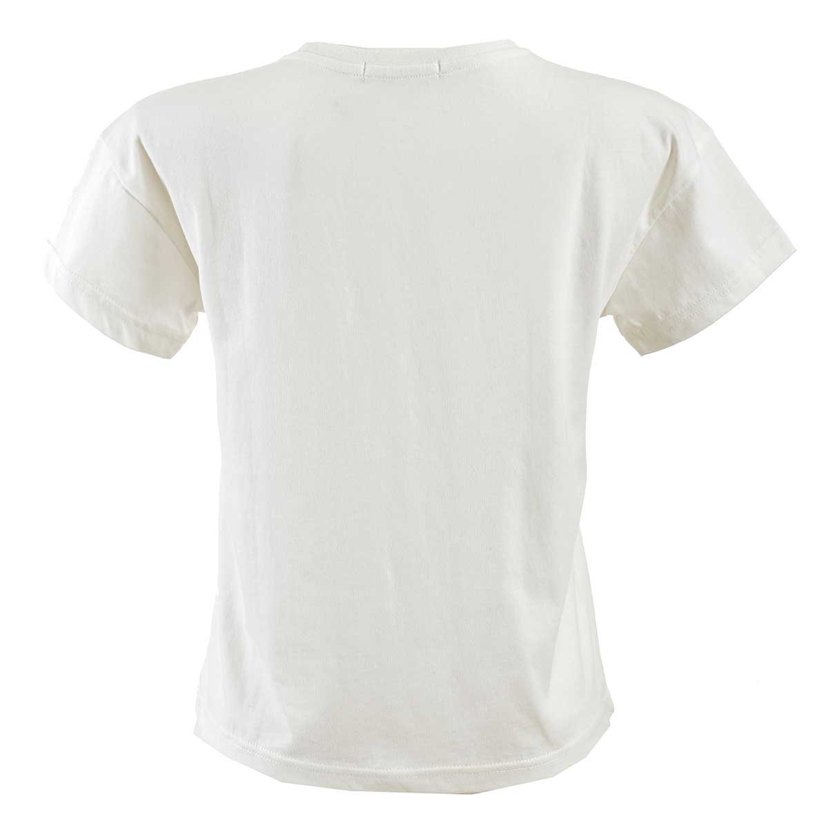 Playera para Dama de Manga Corta con Aplicación Fukka