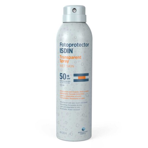 Fotoprotector Isdin 50+ Transparent Spray Wet Skin  250Ml Isdin