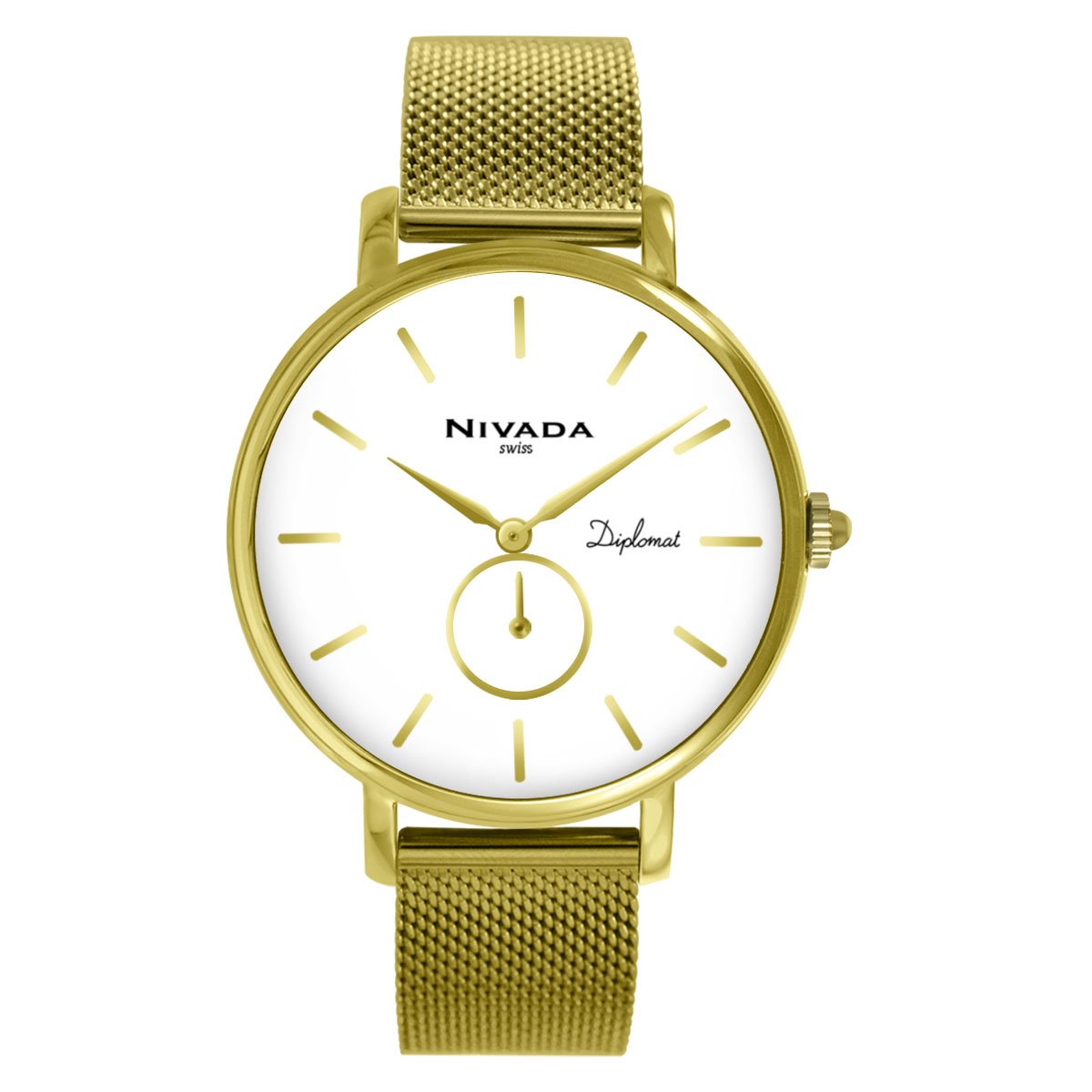 Reloj Dorado para Dama Nivada Diplomat