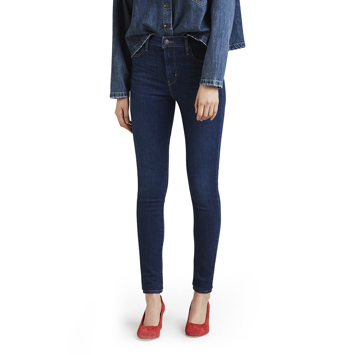 Jeans 720 High Rise Super Skinny Juniors Levis para Mujer