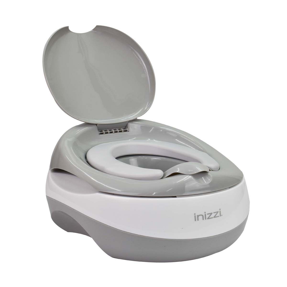 Bañito Entrenador Gris 3 en 1 Inizzi para Bebé