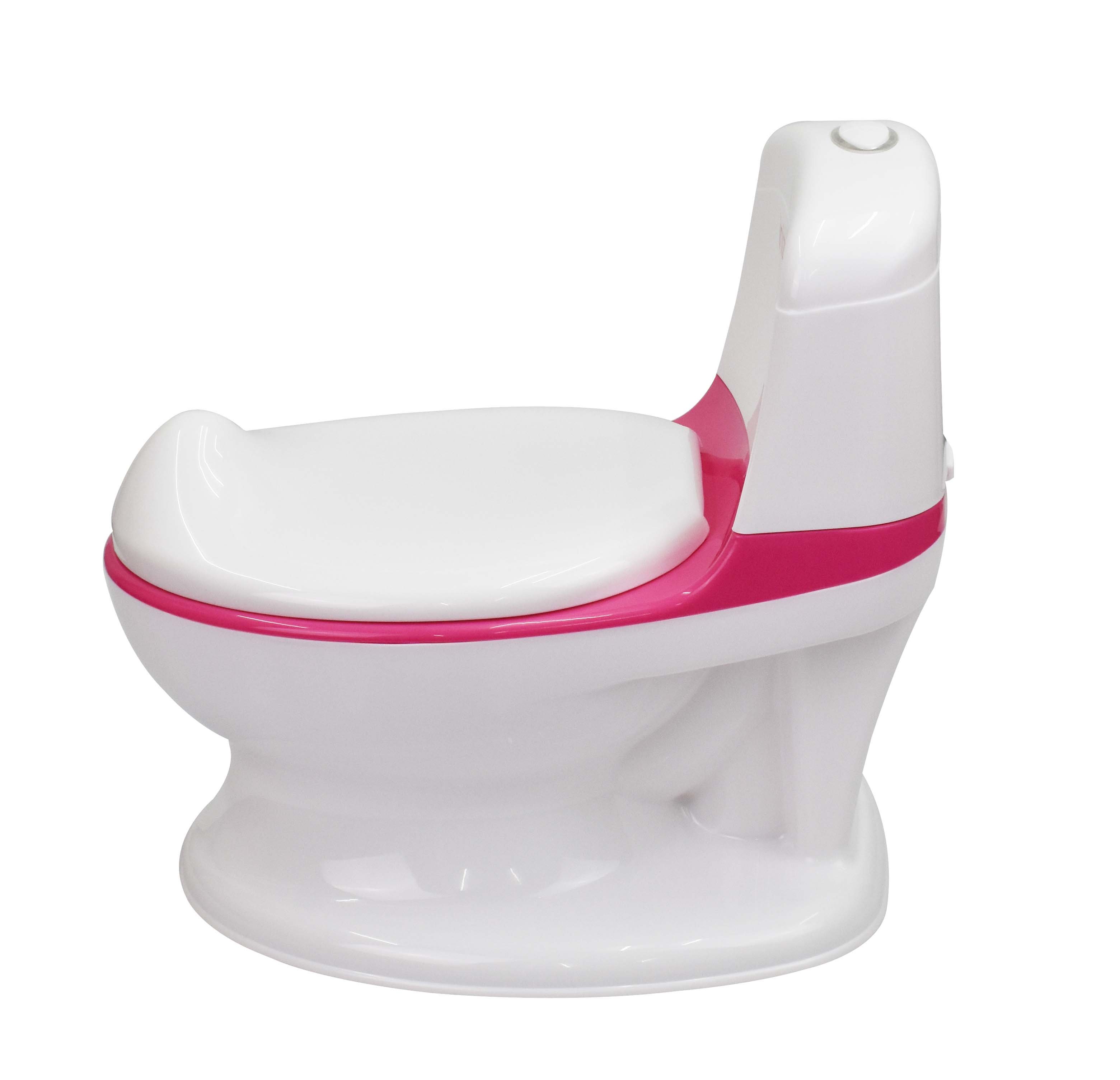 Bañito Entrenador Mi Primer Baño Rosa Inizzi para Bebé