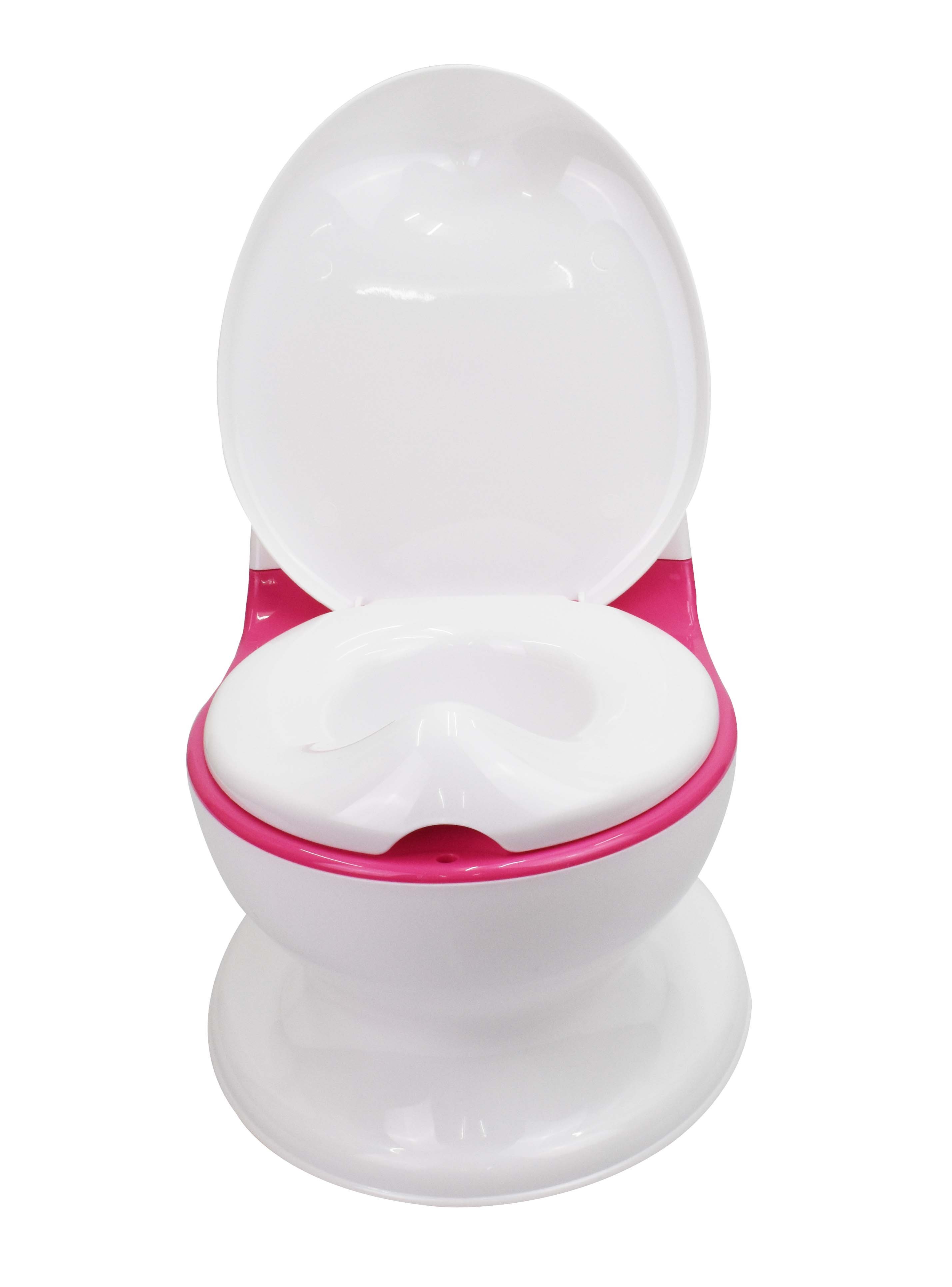 Bañito Entrenador Mi Primer Baño Rosa Inizzi para Bebé