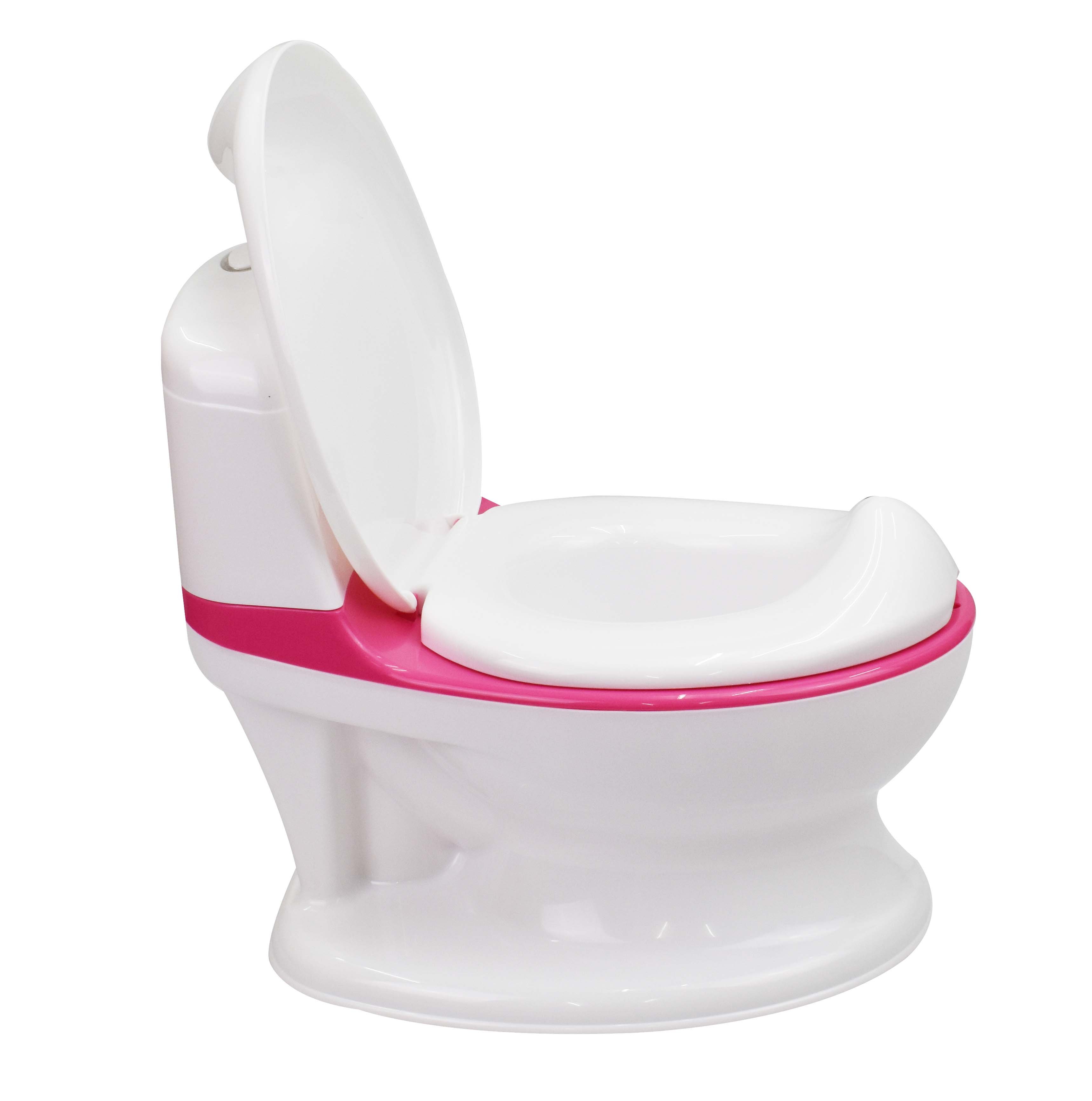 Bañito Entrenador Mi Primer Baño Rosa Inizzi para Bebé
