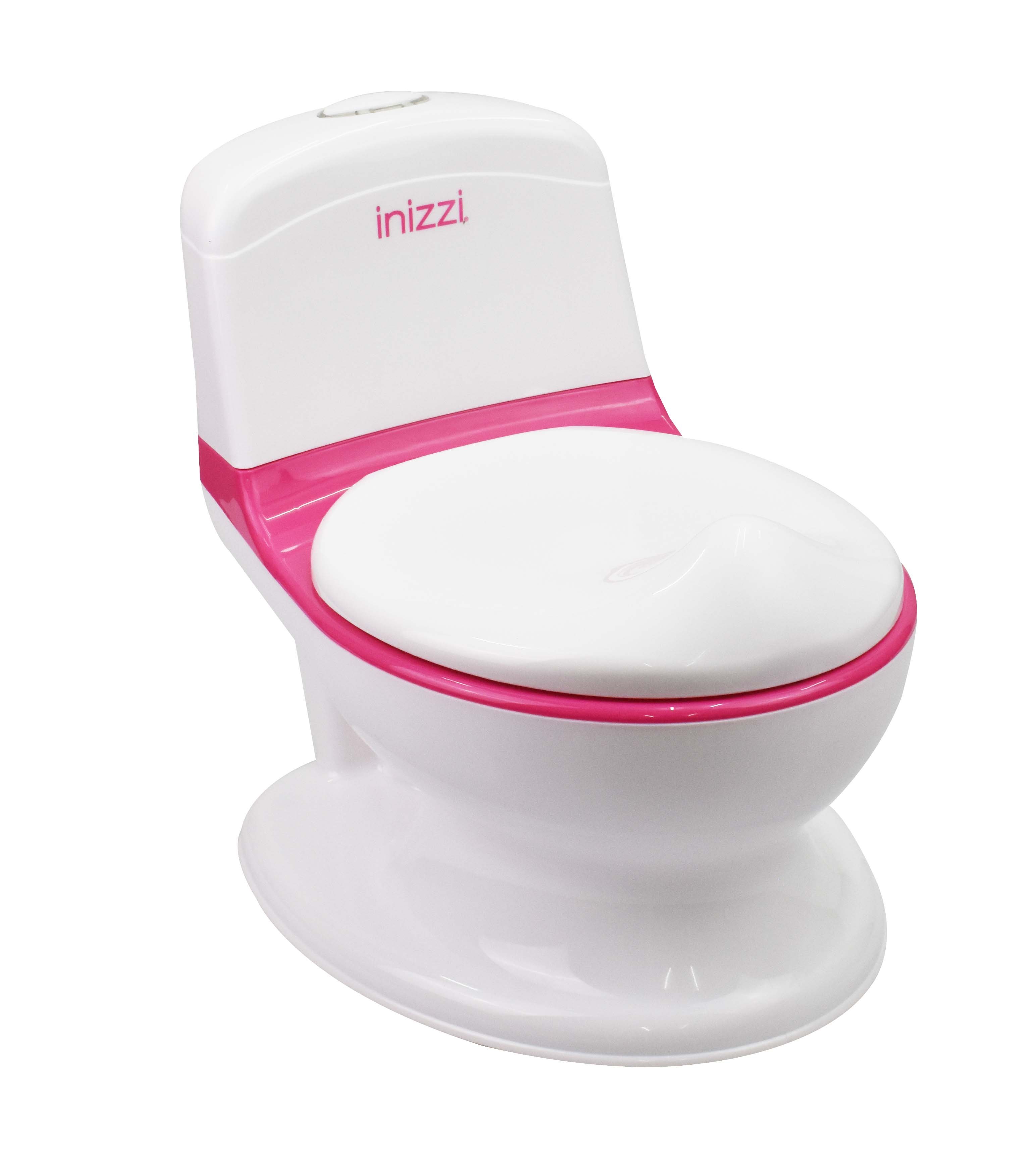 Bañito Entrenador Mi Primer Baño Rosa Inizzi para Bebé