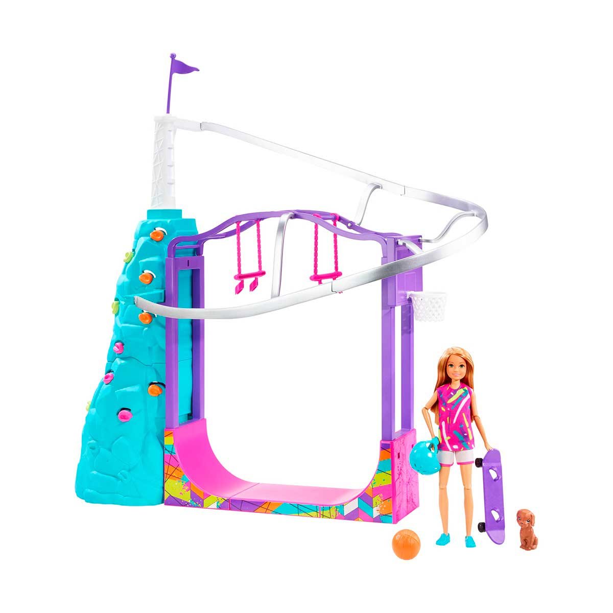 Muñeca Barbie Stacie Deportes Extremos Sisters & Pets