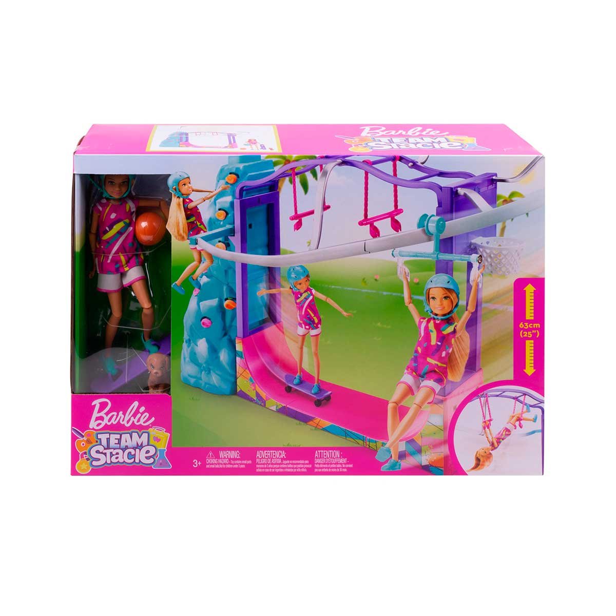 Muñeca Barbie Stacie Deportes Extremos Sisters & Pets