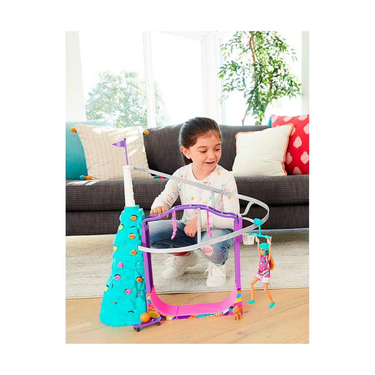 Muñeca Barbie Stacie Deportes Extremos Sisters & Pets