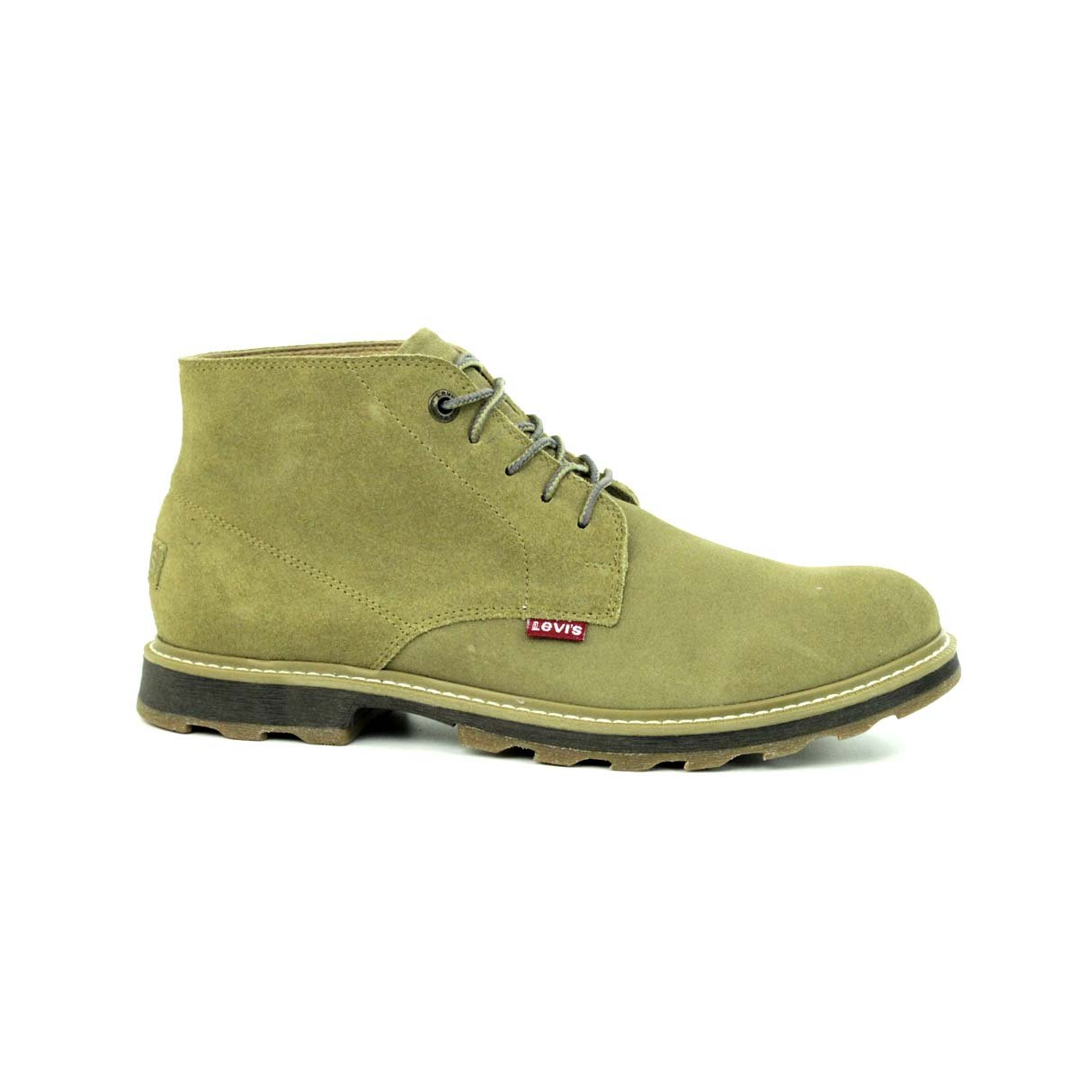 Bota Casual de Piel Nobuck Beige Levi's para Caballero