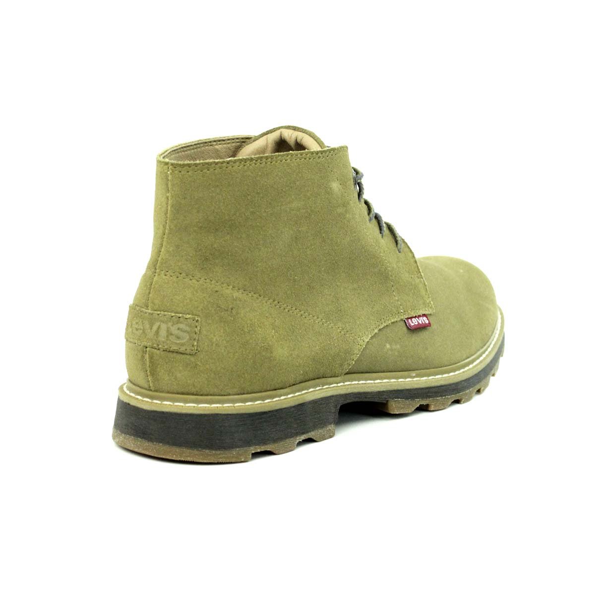 Bota Casual de Piel Nobuck Beige Levi's para Caballero