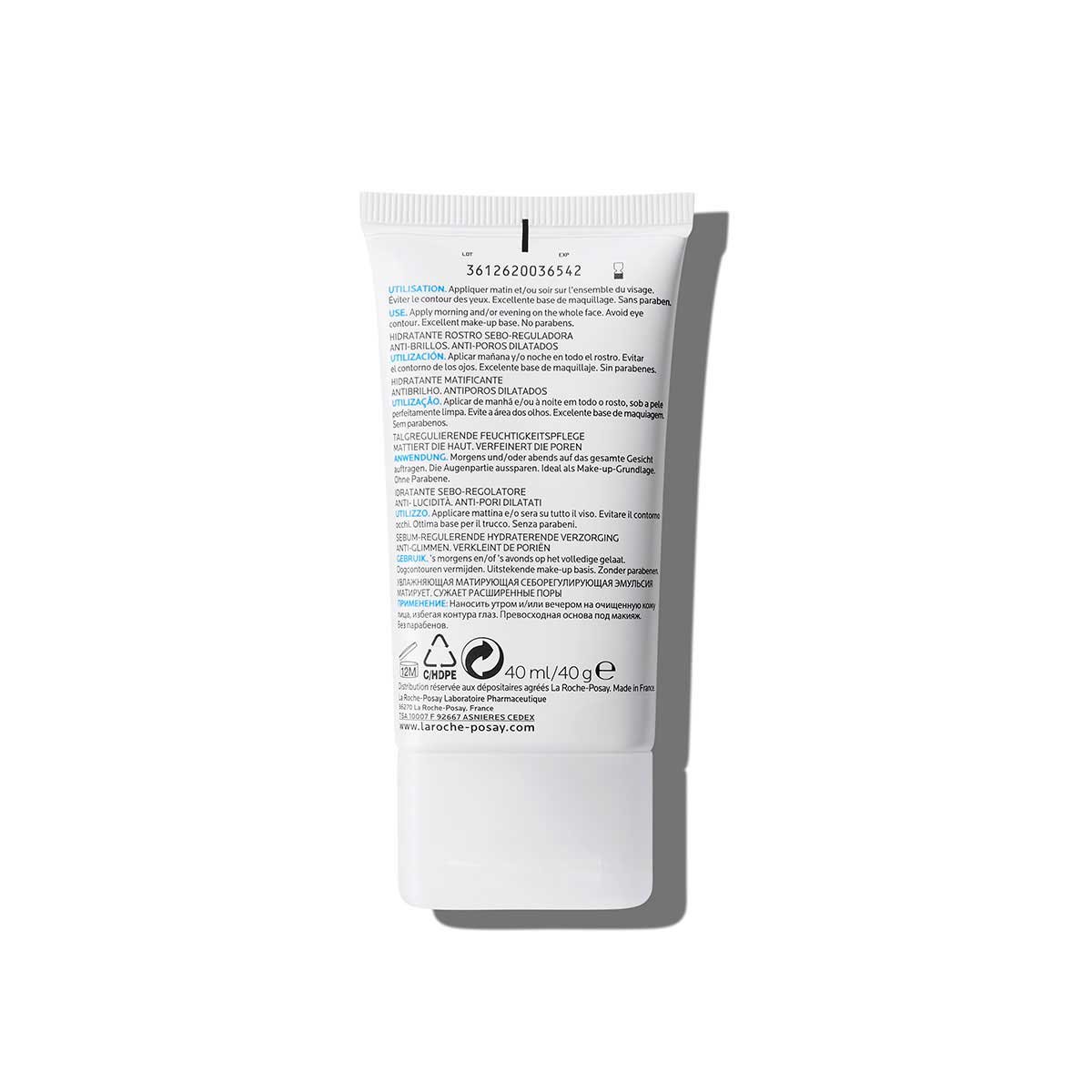 La Roche Posay Crema Matificante para Rostro Effaclar Mat 40Ml