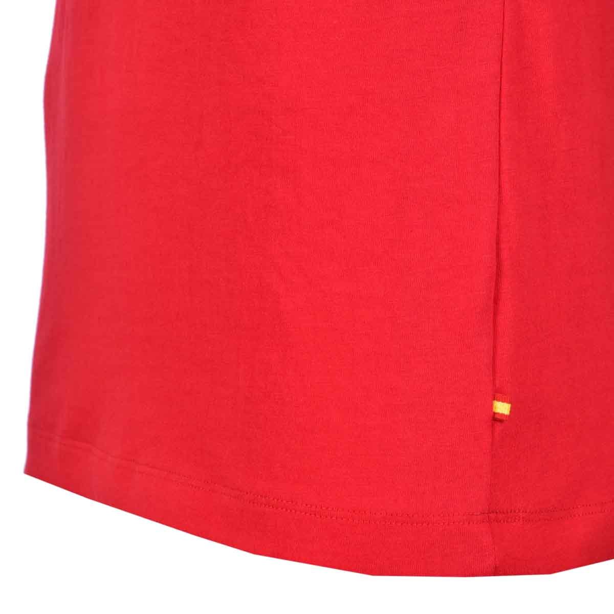 Playera Roja Cuello V Scandro