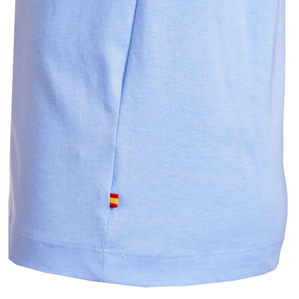 Playera Azul Claro Cuello Redondo Scandro para Caballero