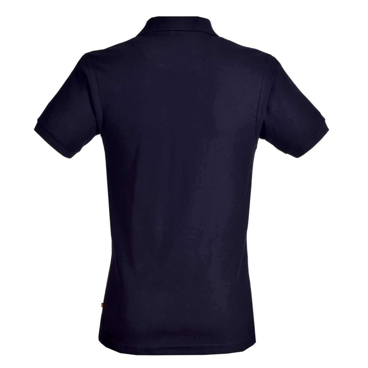 Playera Tipo Polo Negra Scandro para Caballero
