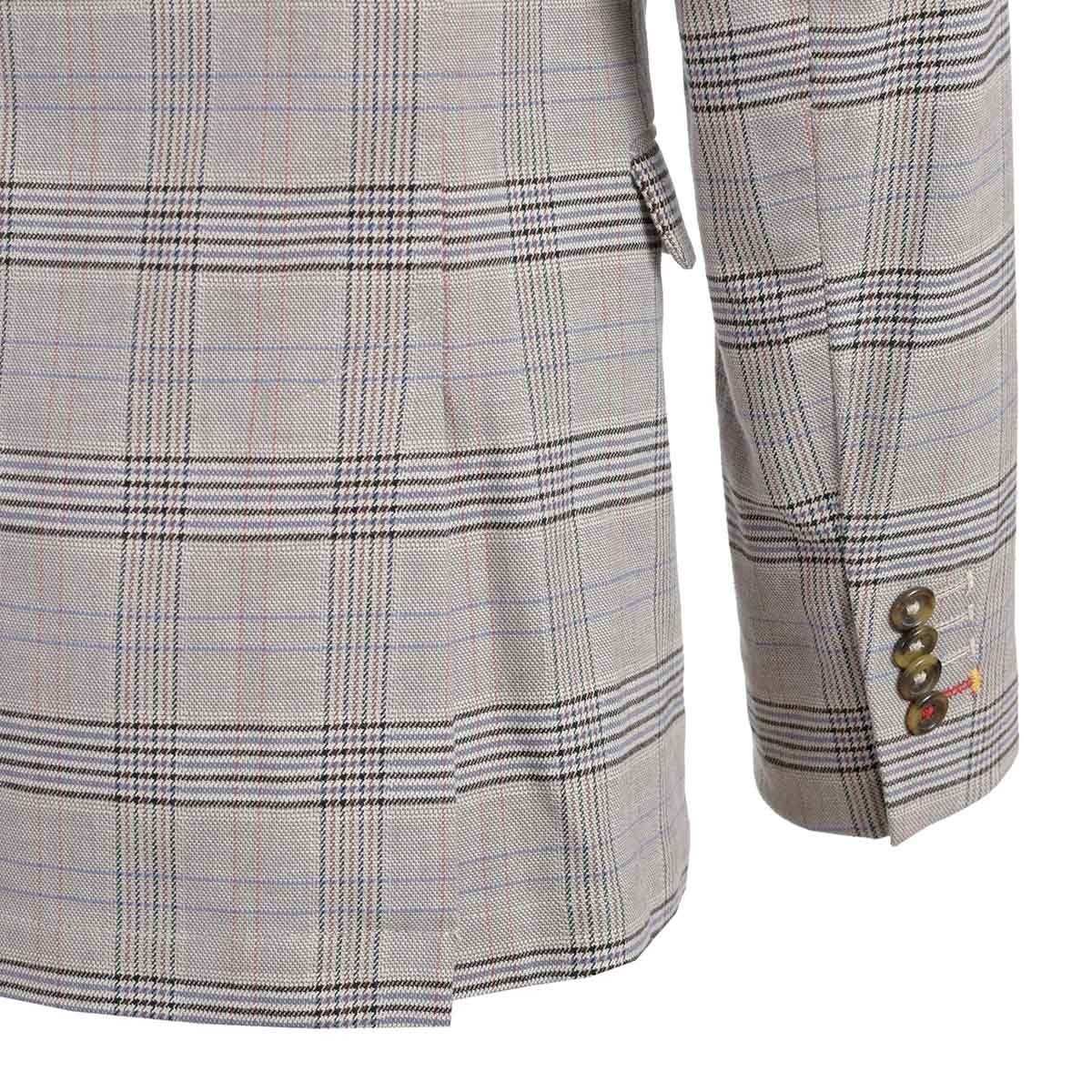 Saco Casual Café de Cuadros Scandro para Caballero