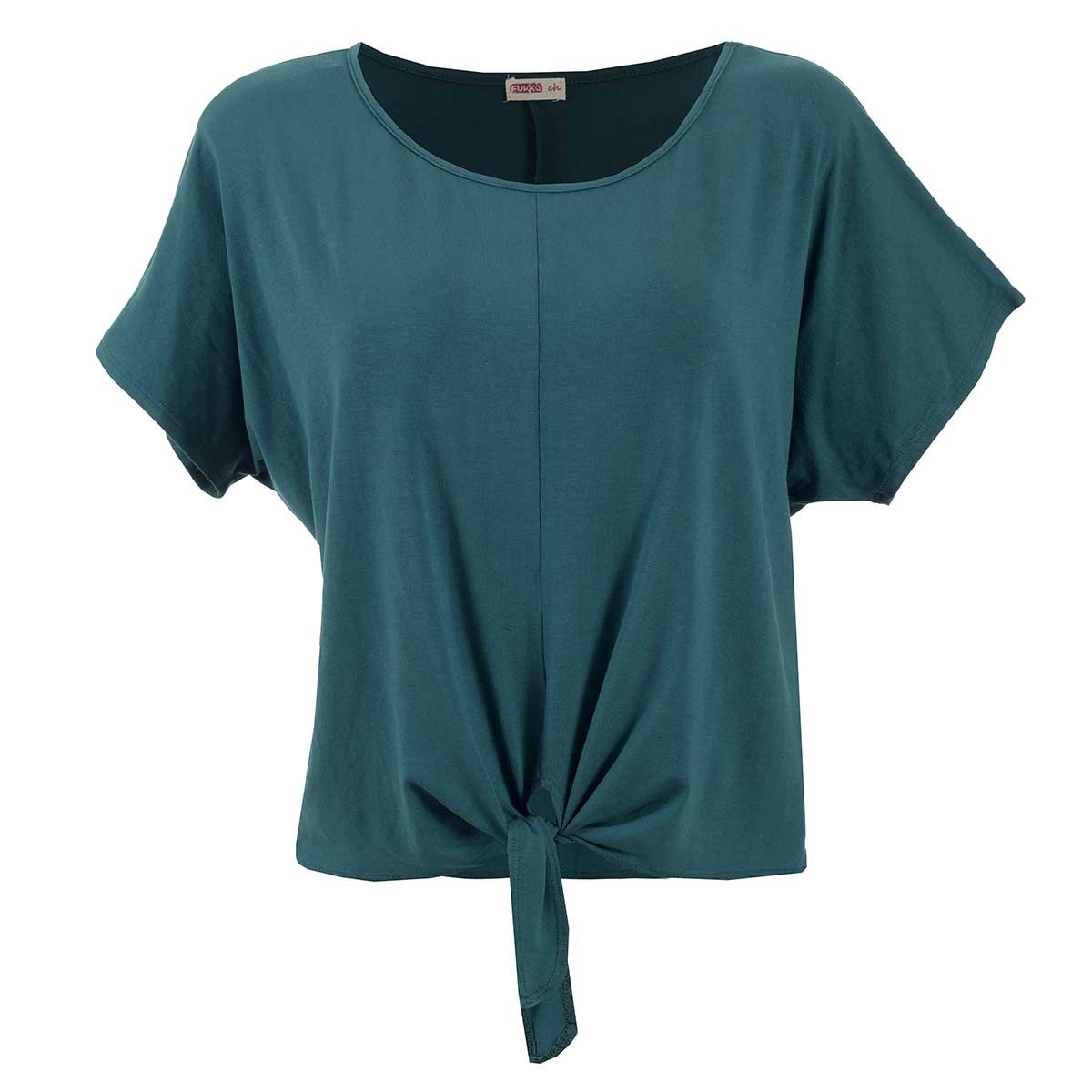 Playera Oversize con Nudo Fukka para Dama