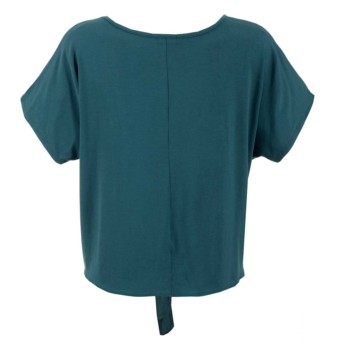 Playera Oversize con Nudo Fukka para Dama