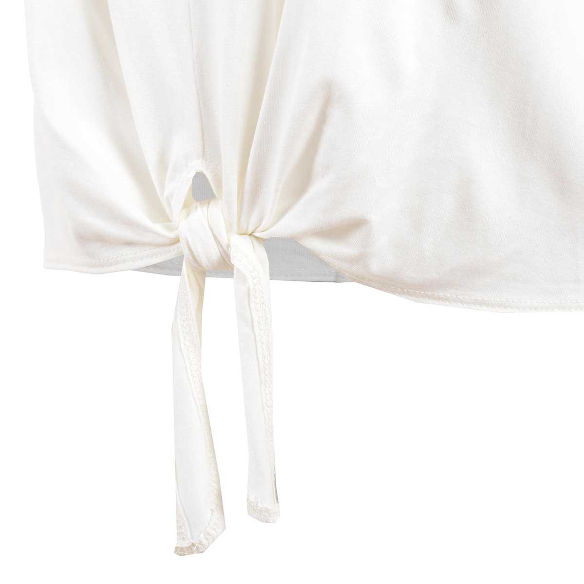 Playera Oversize con Nudo Fukka para Dama