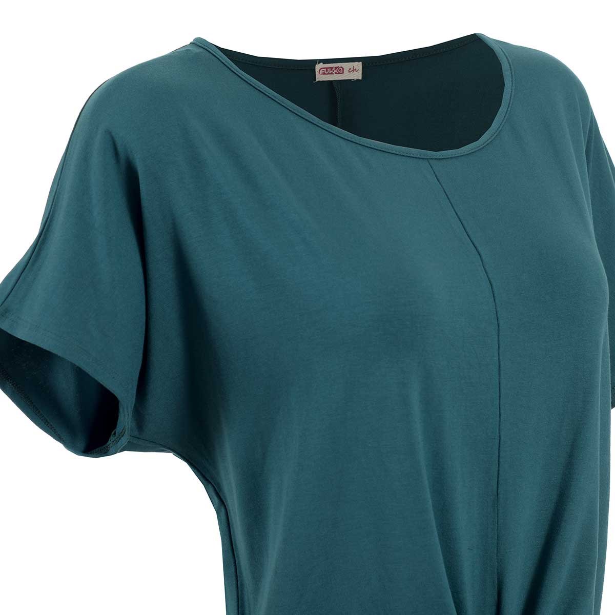 Playera Oversize con Nudo Fukka para Dama