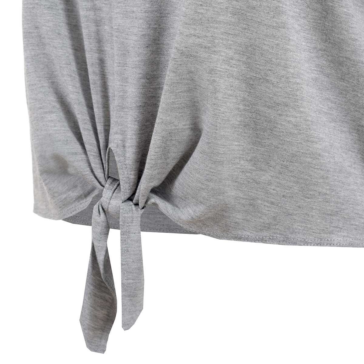 Playera Oversize con Nudo Fukka para Dama