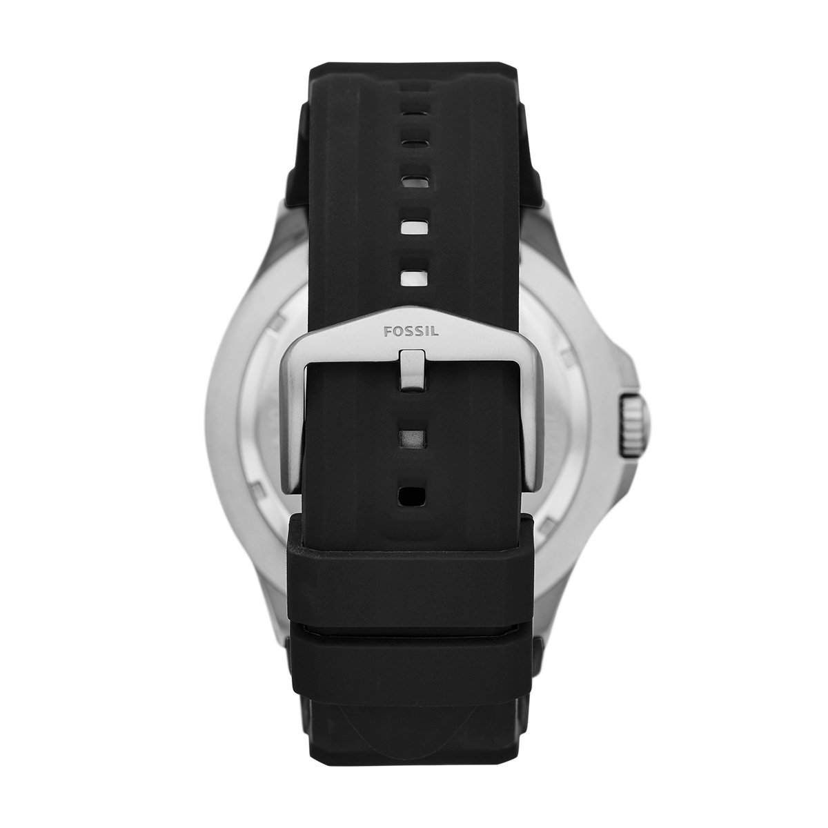 Reloj Negro de Silicón para Caballero Fossil