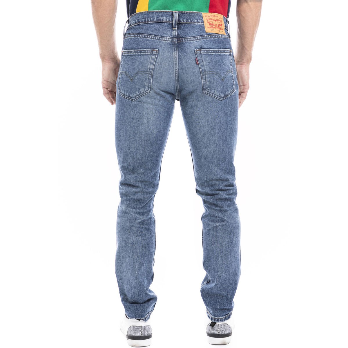 Jeans 511&trade; Levi&rsquo;S&reg; Slim Fit Color Azul para Caballero