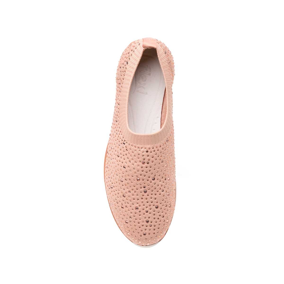 Slip On Rosa Textil Flexi