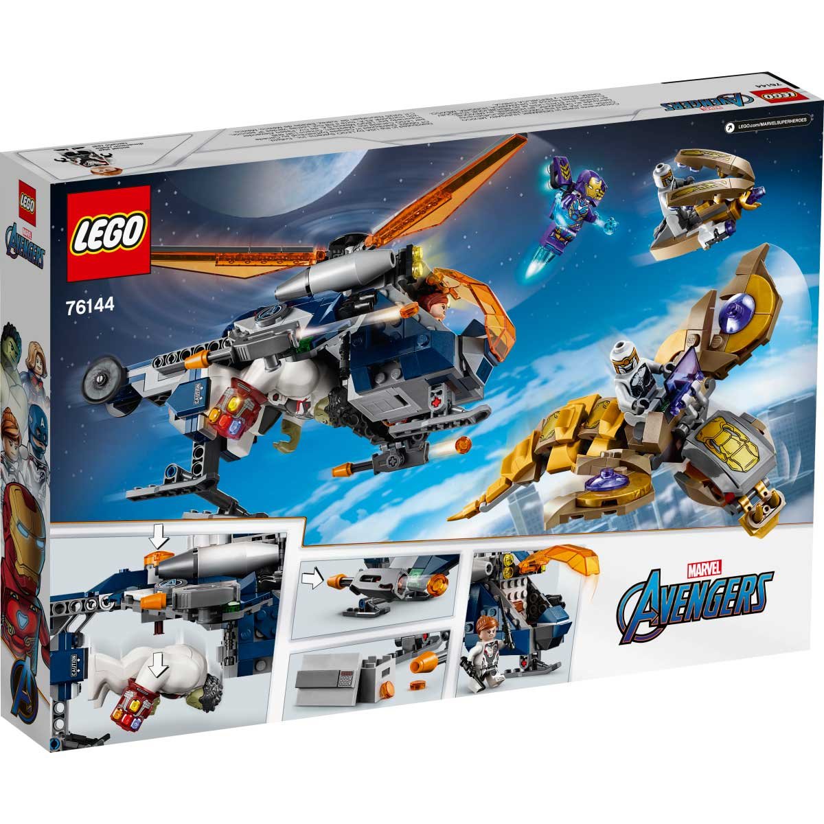 Lego Avengers Hulk Helicopter Rescue
