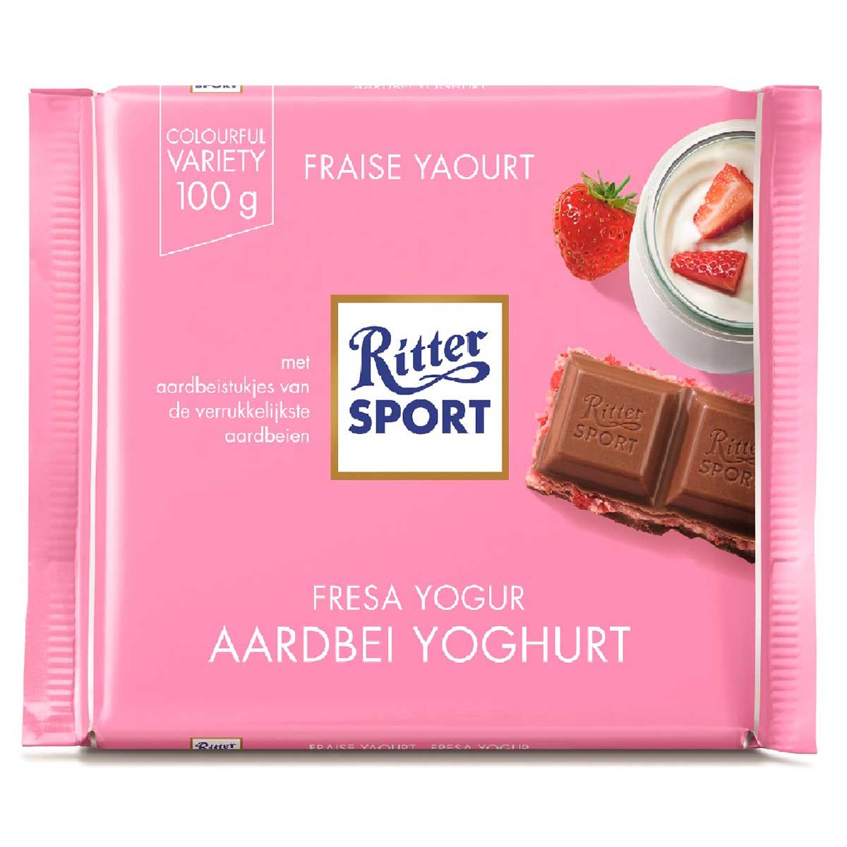 Chocolate Fresa con Yogurt Ritter