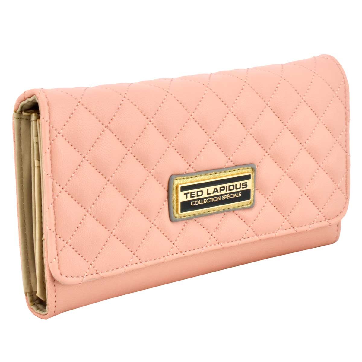 Monedero Frame Rosa Capitonado Ted Lapidus para Dama