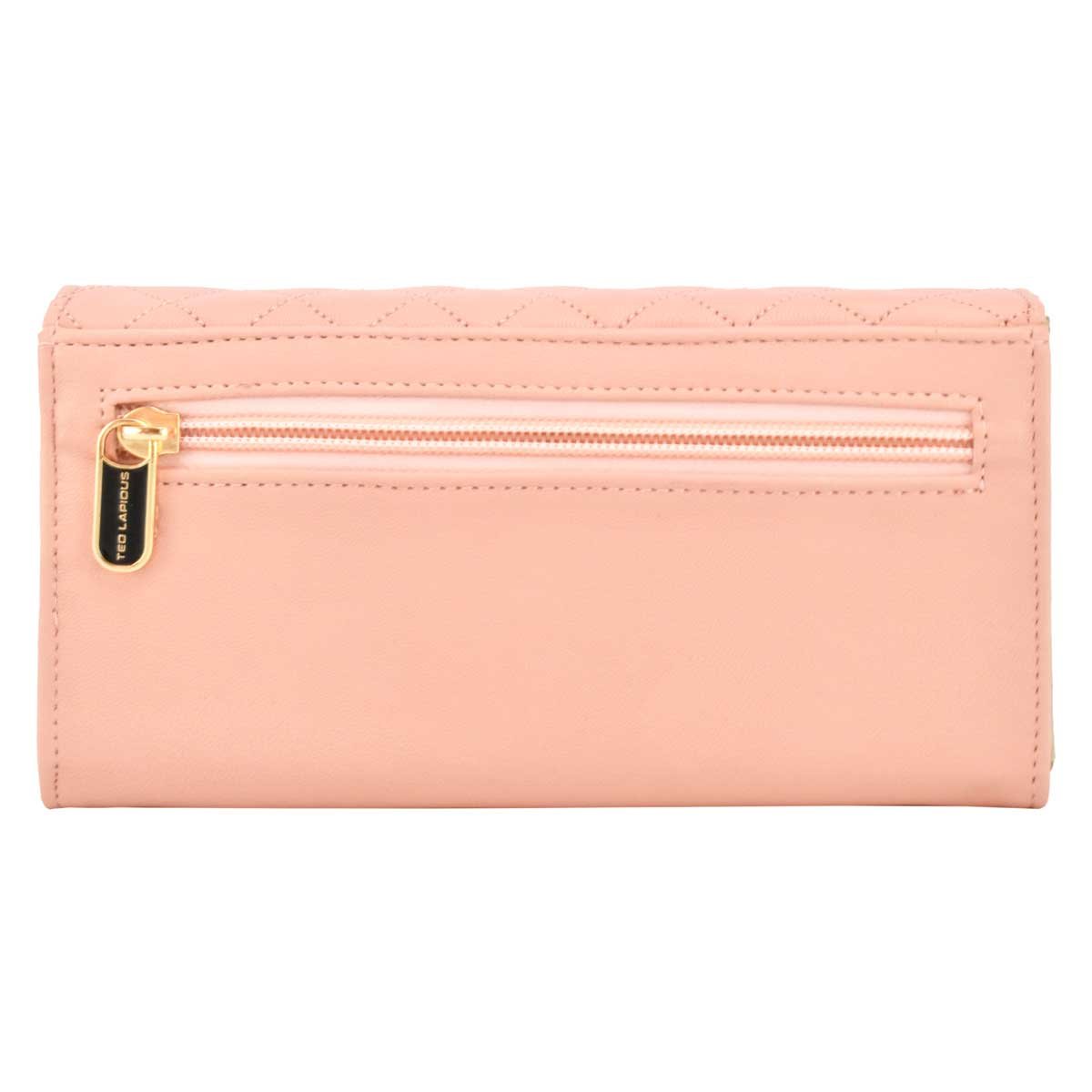 Monedero Frame Rosa Capitonado Ted Lapidus para Dama