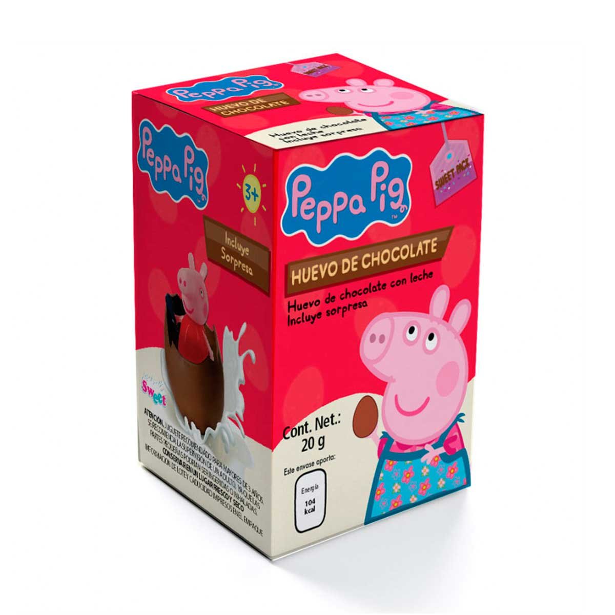 Huevo de Chocolate Sorpresa Peppa Pig
