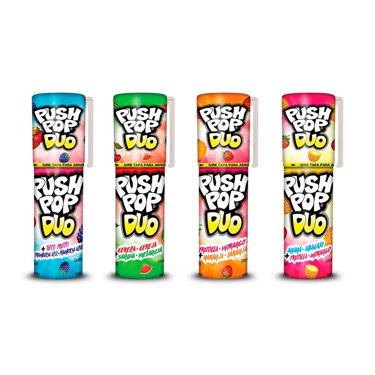 Caramelo Push Pop Duo Topps