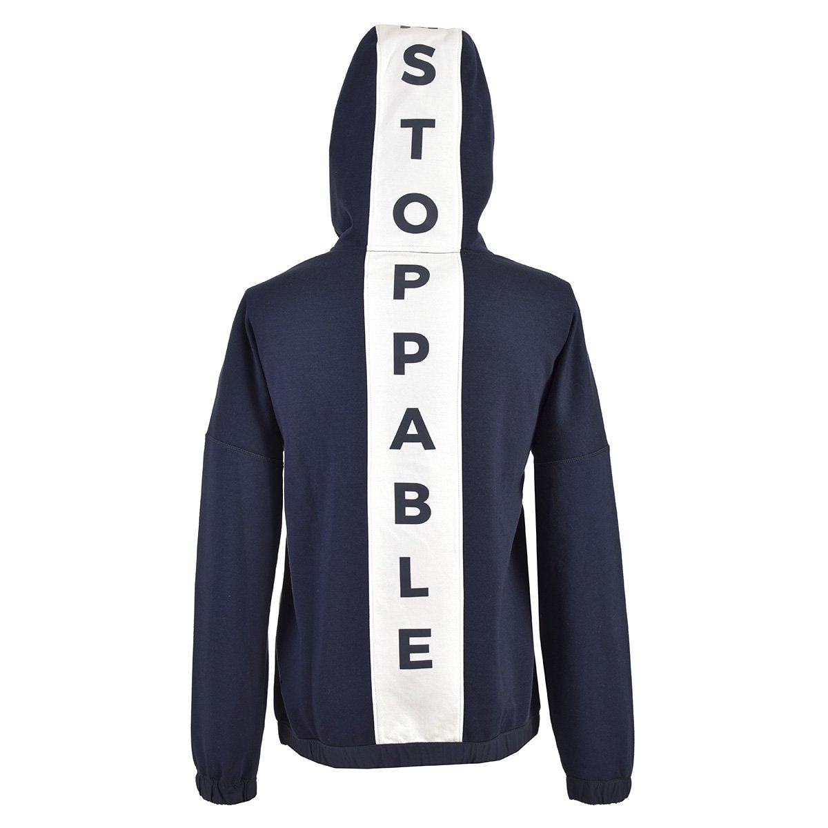 Sudadera con Estampado en Espalda Y Gorro Jeanious para Caballero