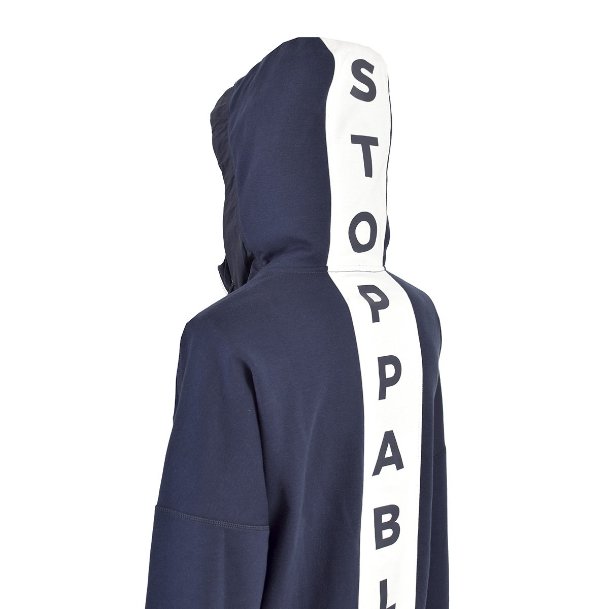 Sudadera con Estampado en Espalda Y Gorro Jeanious para Caballero