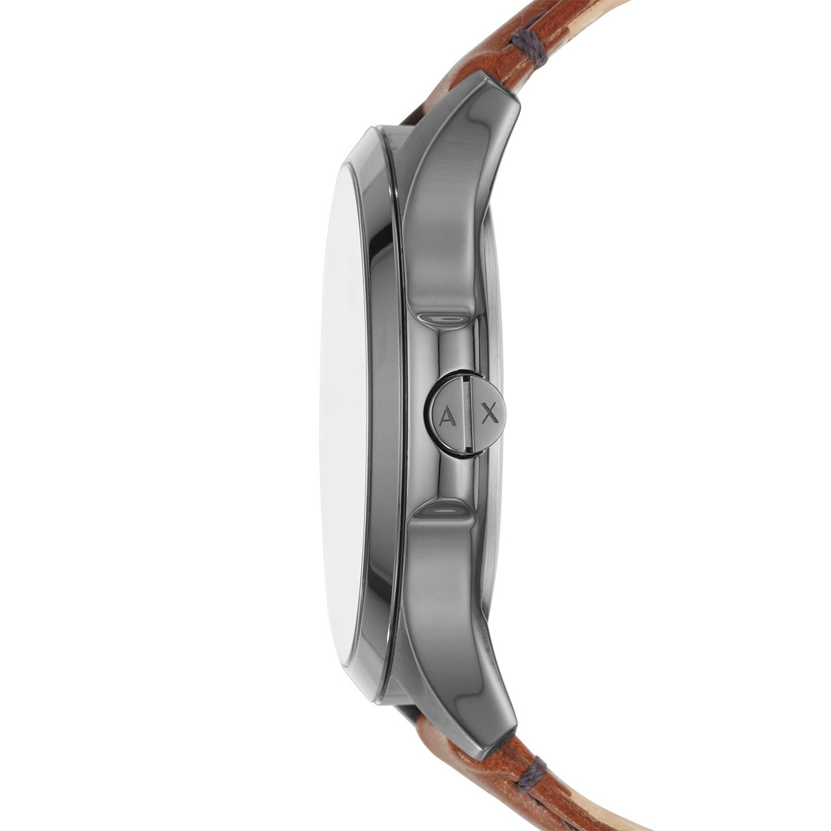 Reloj Caf&eacute; de Piel para Caballero Armani Exchange
