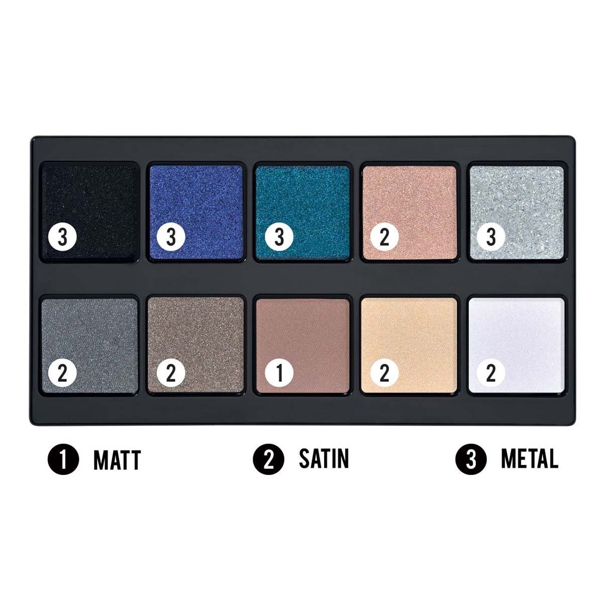 Sombra Pupa Make Up Stories Palette Cosmic