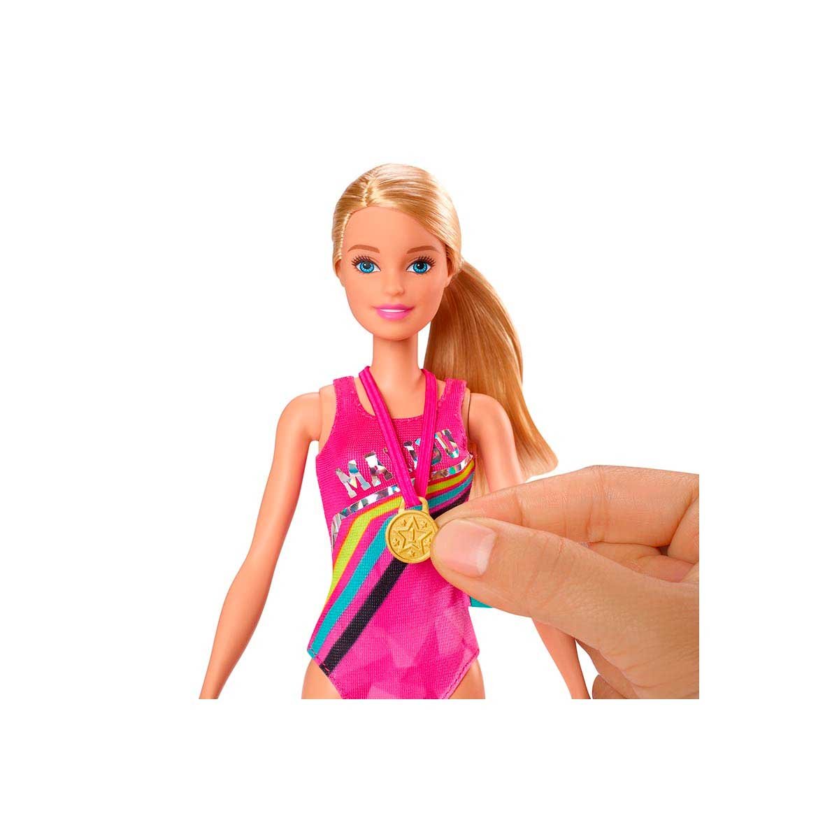 Muñeca Barbie Nadadora con Accesorios Dreamhouse Adventures