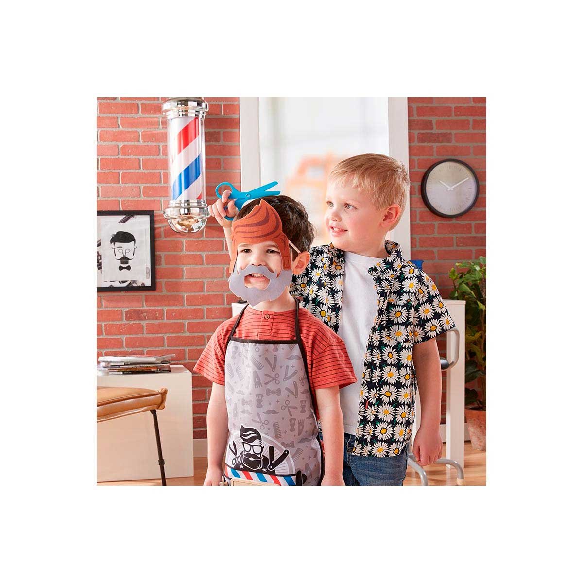 Juguete Infantil Barbería de Peinado y Corte Fisher-Price
