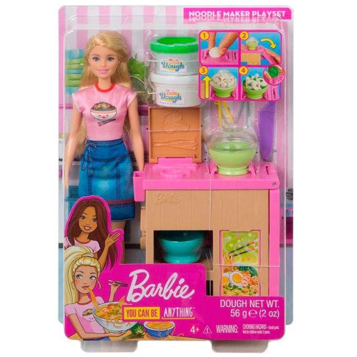 Muñeca Barbie Chef Fideos Careers