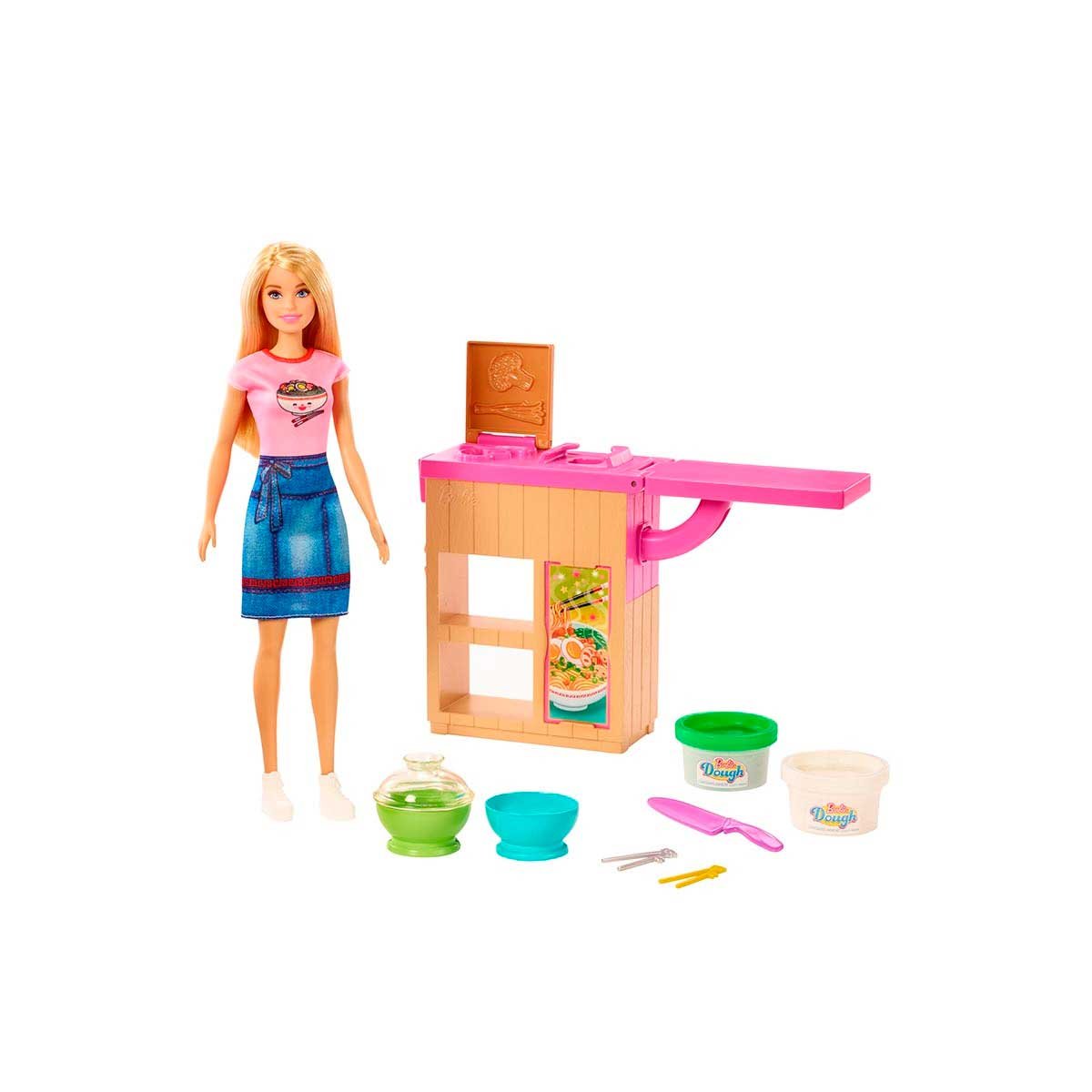 Muñeca Barbie Chef Fideos Careers