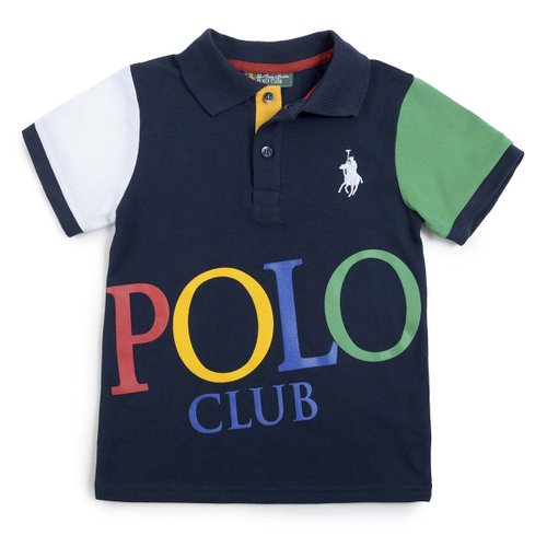 Playera Polo Manga Corta Royal Polo Club para Bebé