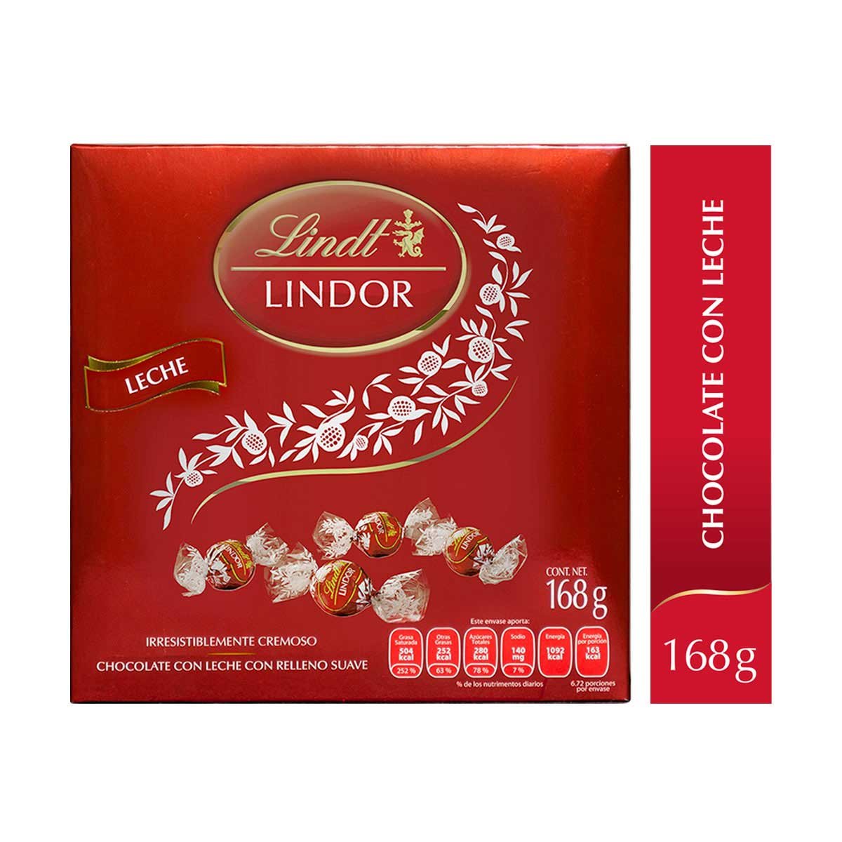 Caja de Chocolates con Leche 168 Gr Lindt Caja de Chocolates con Leche 168 Gr Lindt