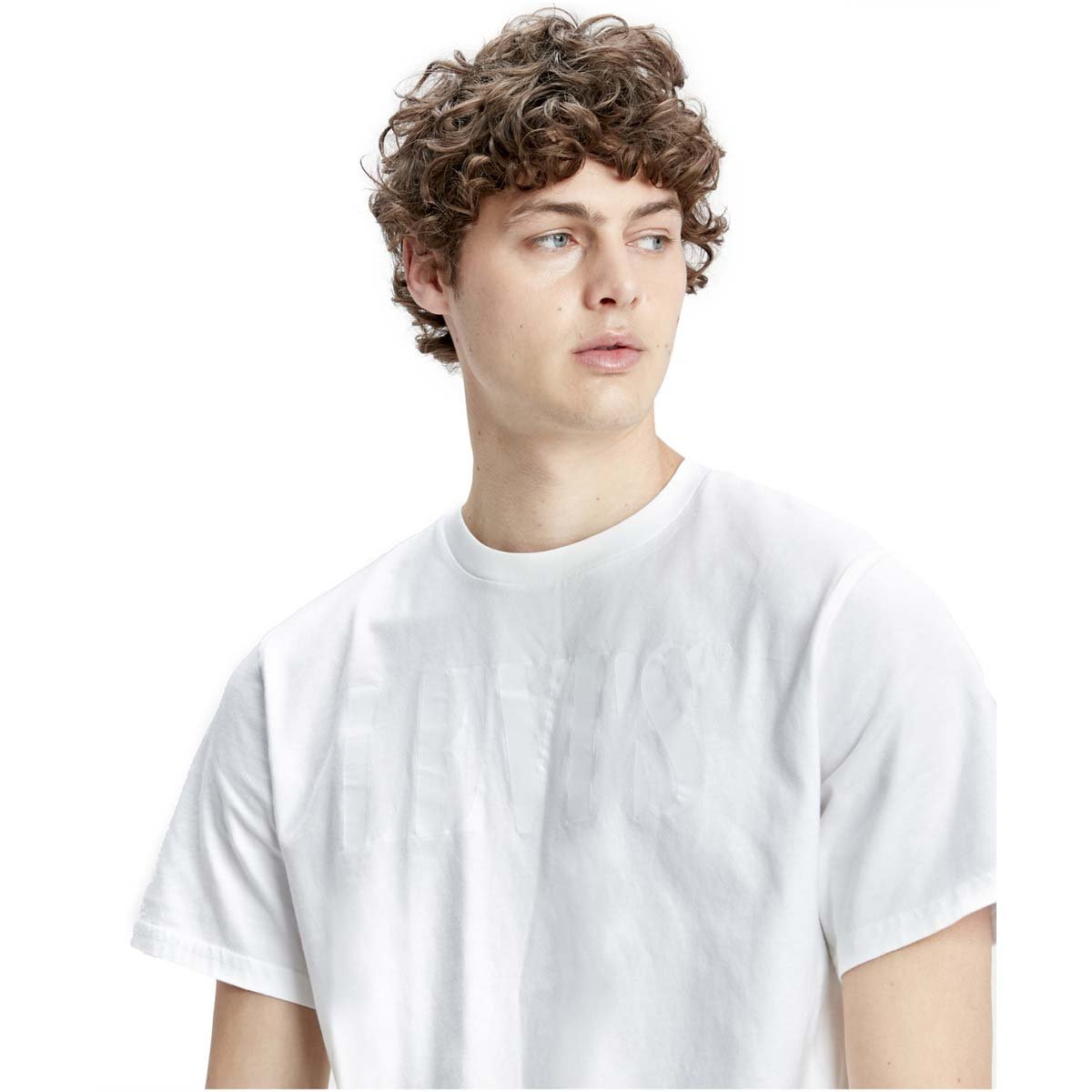 Playera Blanca Lisa Levi's® Relaxed Graphic Tee para Caballero