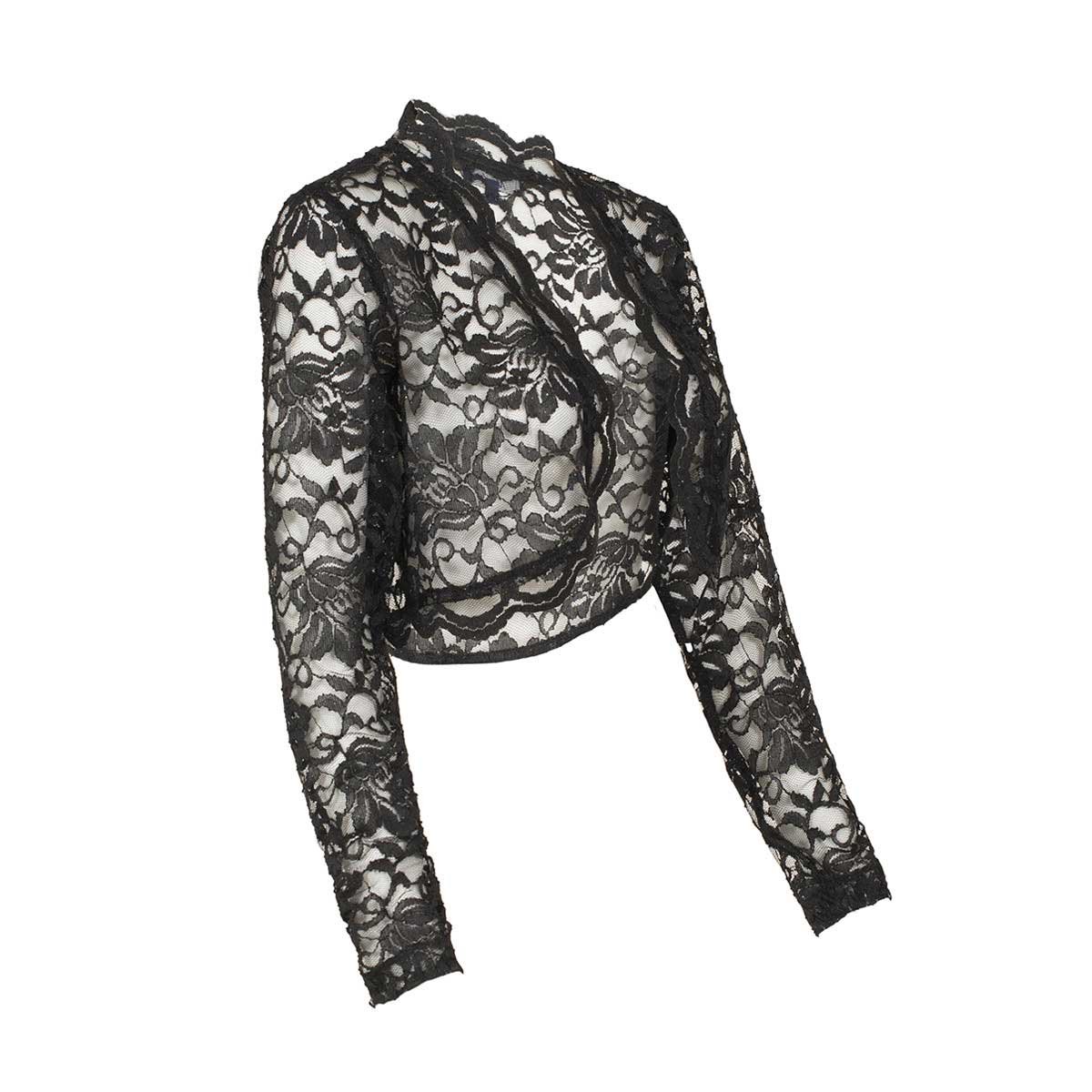 Bolero de Encaje con Brillos Noshe para Dama