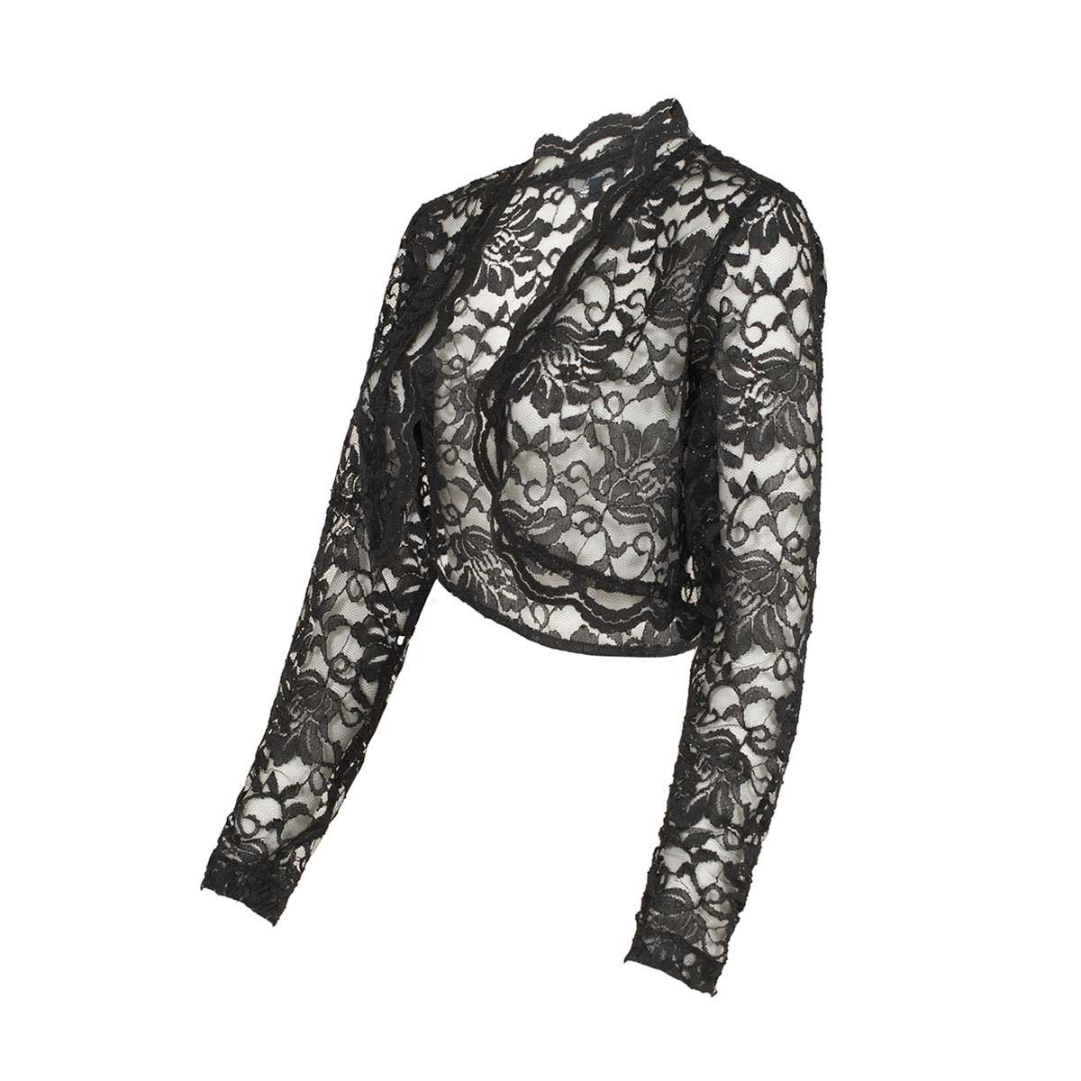 Bolero de Encaje con Brillos Noshe para Dama