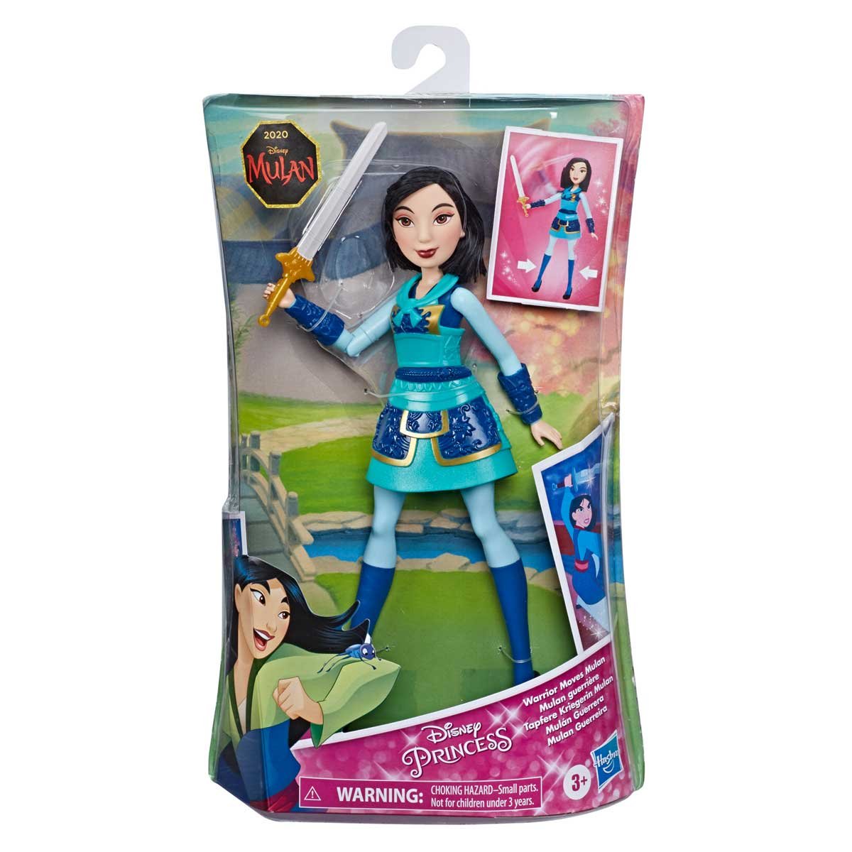 Muñeca Mulan Disney Princesas Guerreras