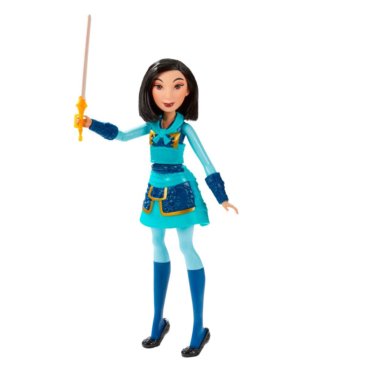 Muñeca Mulan Disney Princesas Guerreras