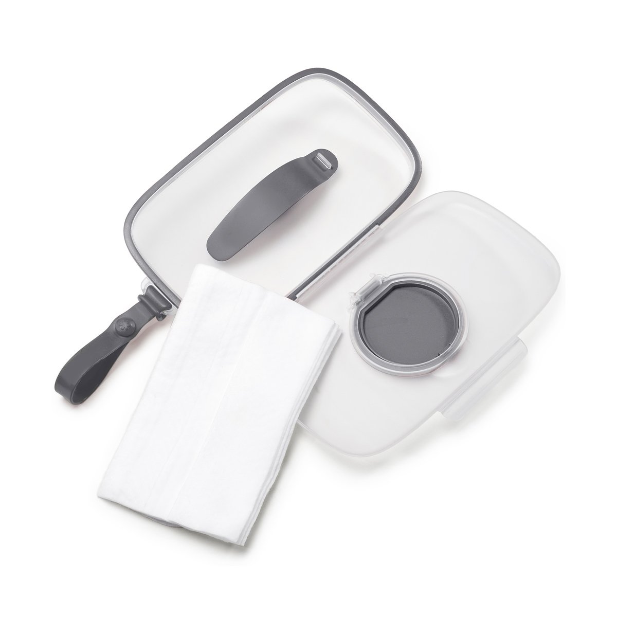 Porta Toallitas Limpiadoras Gris Skip Hop